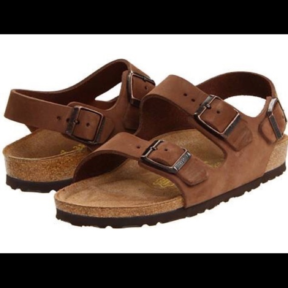 BIRKENSTOCK “Milano” cocoa nubuck